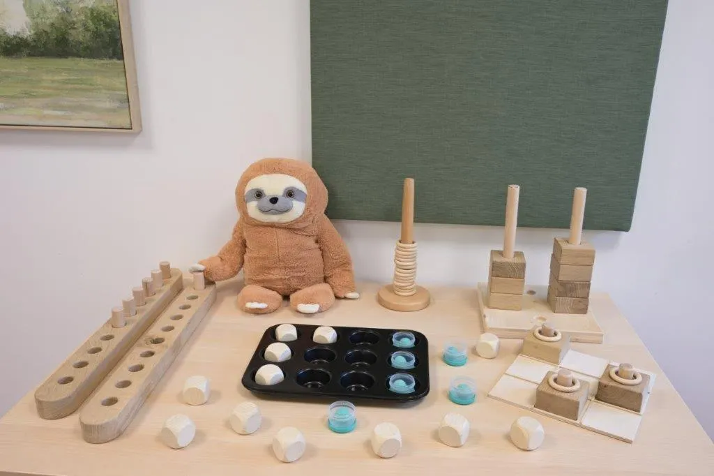 Sandkasten zum sensorischen Spielen